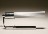 Art Deco metal desk lamp in th