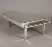 Art Deco mirrored piano forte