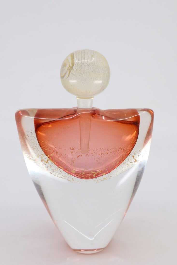ART DECO MOLDED CRYSTAL