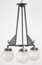 ART DECO MUELLER FRERES WROUGH