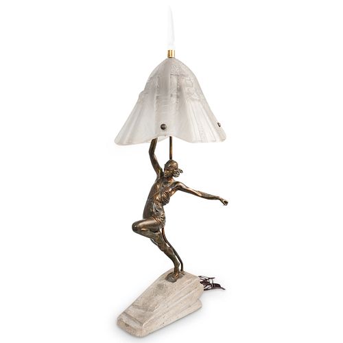 ART DECO MULLER FRERES FIGURAL