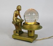 ART DECO NUART LAMP WITH CONTR