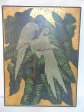 ART DECO PAINTING ON PAPER, PA