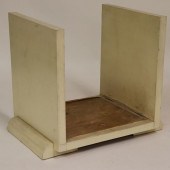 ART DECO PARCHMENT VENEERED BE