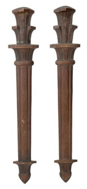 ART DECO PATINATED BRONZE ARCH