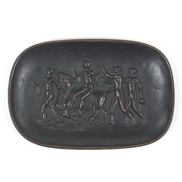 ART DECO PATINATED BRONZE