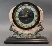 ART DECO PATINATED METAL, MARB