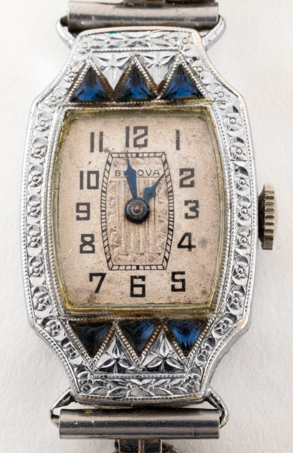 ART DECO PERIOD BULOVA 14K GOLD