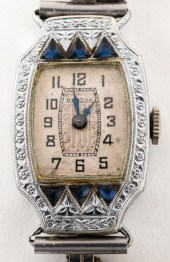 ART DECO PERIOD BULOVA 14K GOL