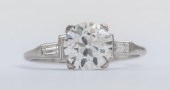 ART DECO PERIOD PLATINUM & DIA