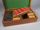 ART DECO PERIOD POKER CHIP SET