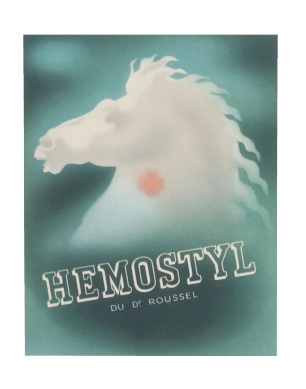 ART DECO PHARMACY ADVERTISING