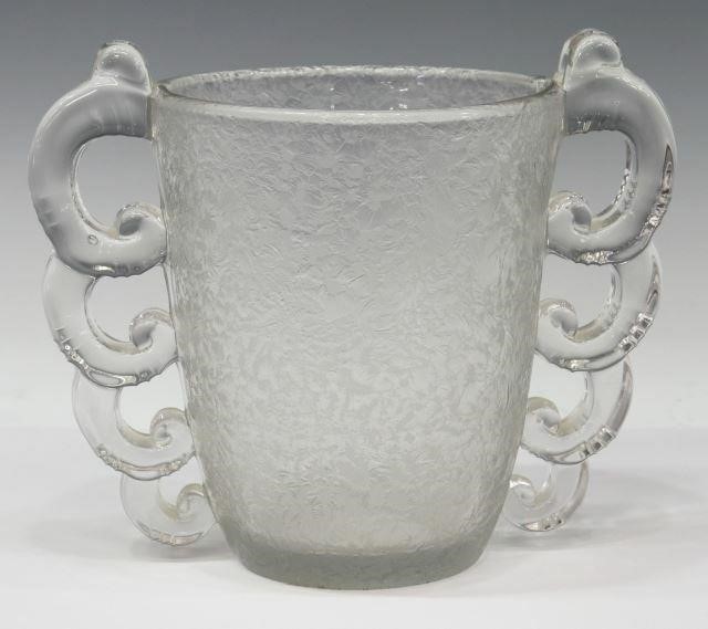 ART DECO PIERRE D’AVESN DAUM SCROLL