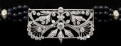 ART DECO PLAT & 2.50CTTW DIAMO