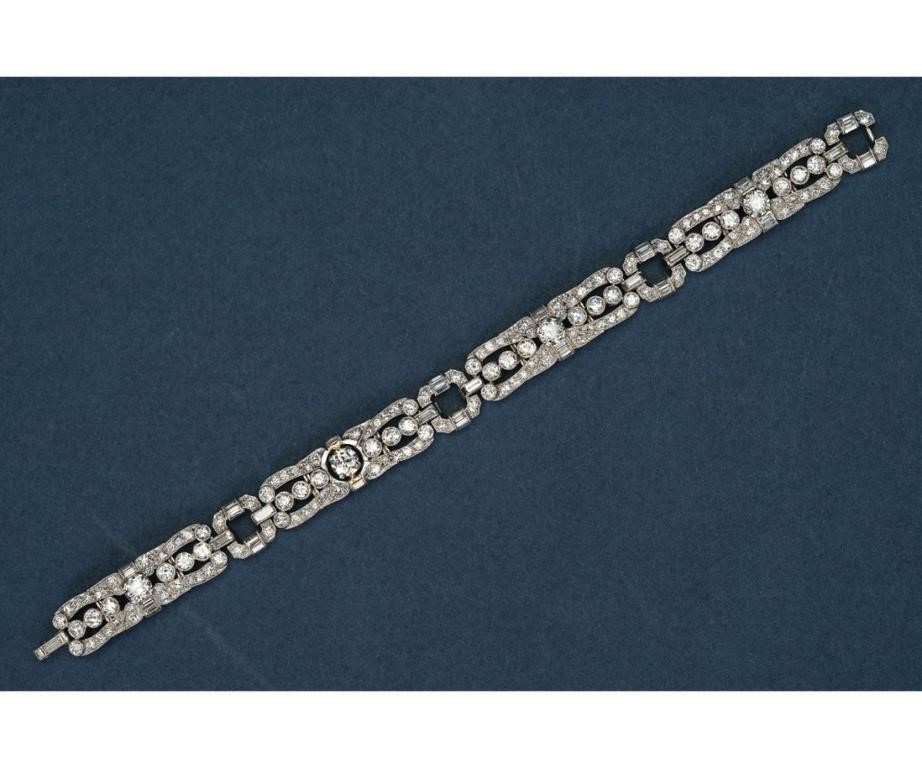Art Deco platinum and diamond