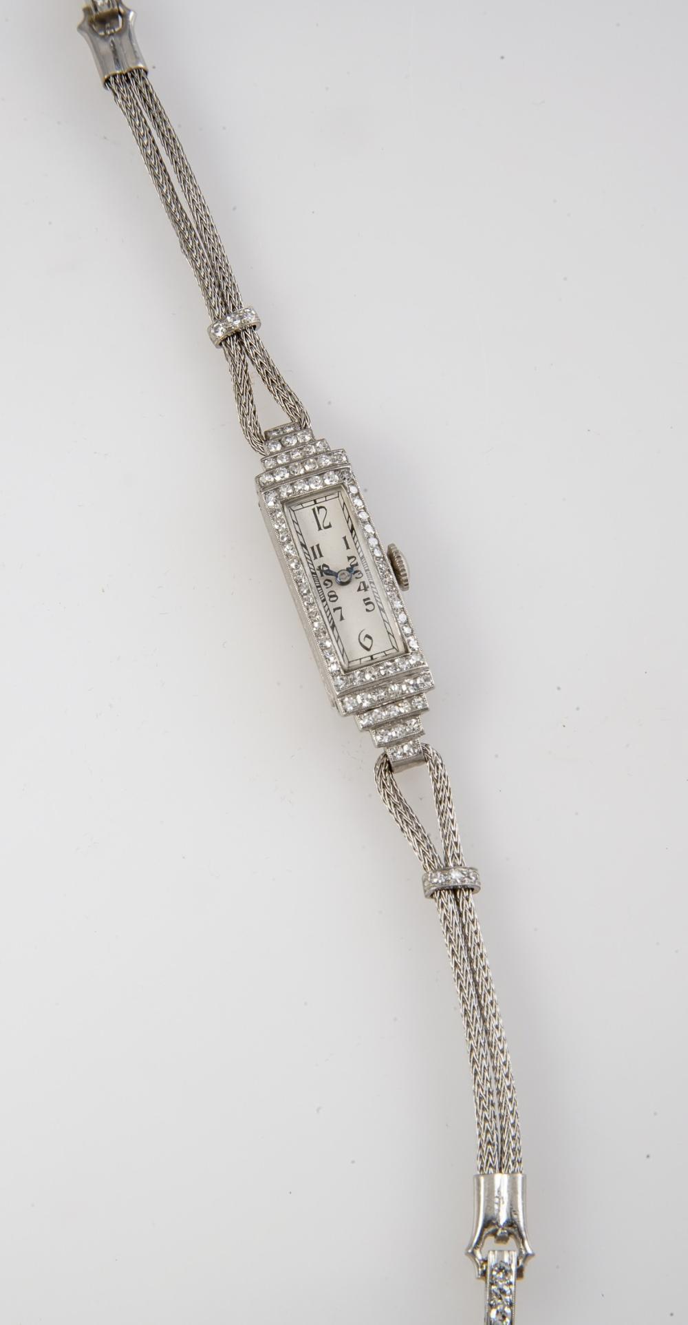 ART DECO PLATINUM AND DIAMOND