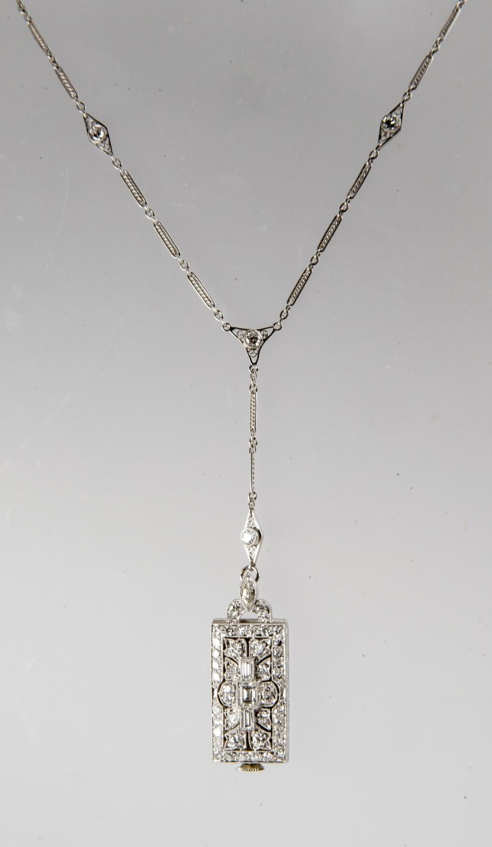 ART DECO PLATINUM AND DIAMOND