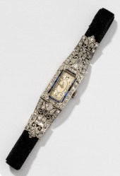 ART DECO PLATINUM AND DIAMOND,