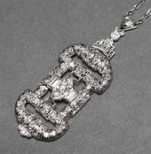 ART DECO PLATINUM AND DIAMOND