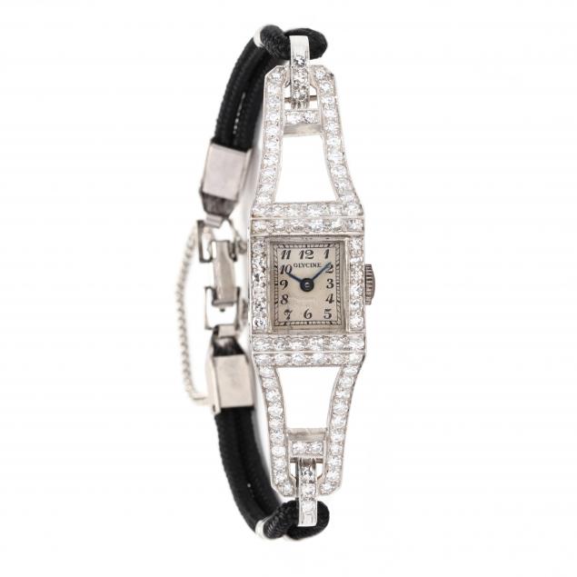 ART DECO PLATINUM AND DIAMOND DRESS