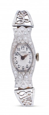 ART DECO PLATINUM AND DIAMOND