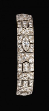 Art Deco platinum and diamond