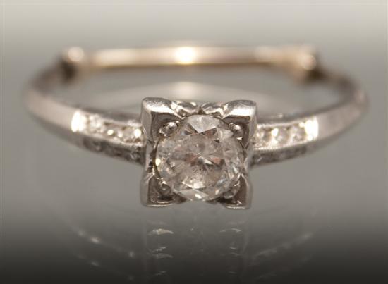 Art Deco platinum and diamond