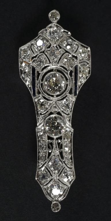 ART DECO PLATINUM & DIAMOND