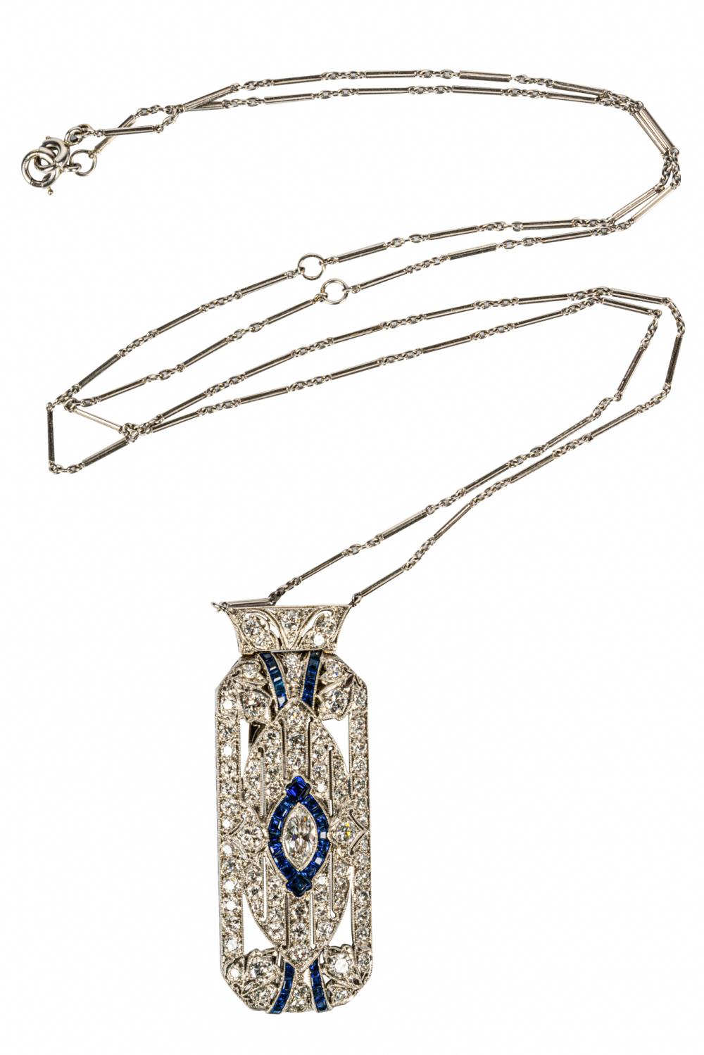 ART DECO PLATINUM, DIAMOND, &