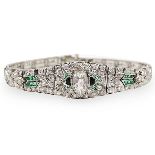 ART DECO PLATINUM & DIAMOND