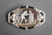 ART DECO PLATINUM, DIAMOND AND