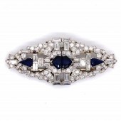 ART DECO PLATINUM DIAMOND AND