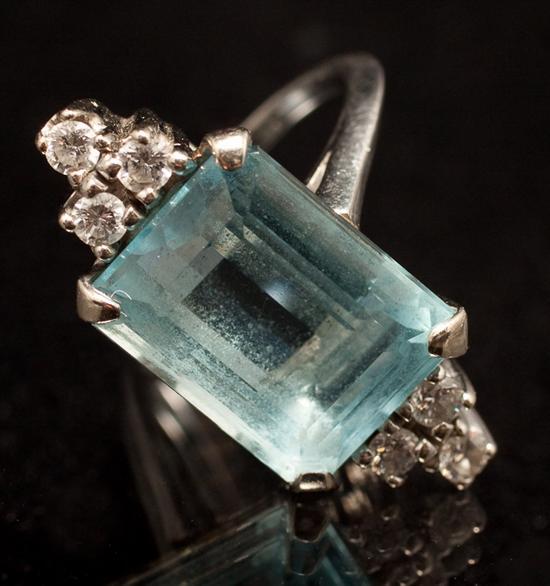 Art Deco platinum, diamond, and