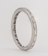 ART DECO PLATINUM DIAMOND ETER
