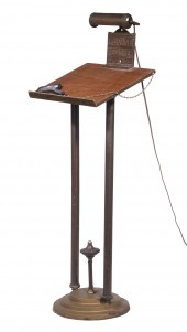 ART DECO PODIUM Ca. 1930s Floo