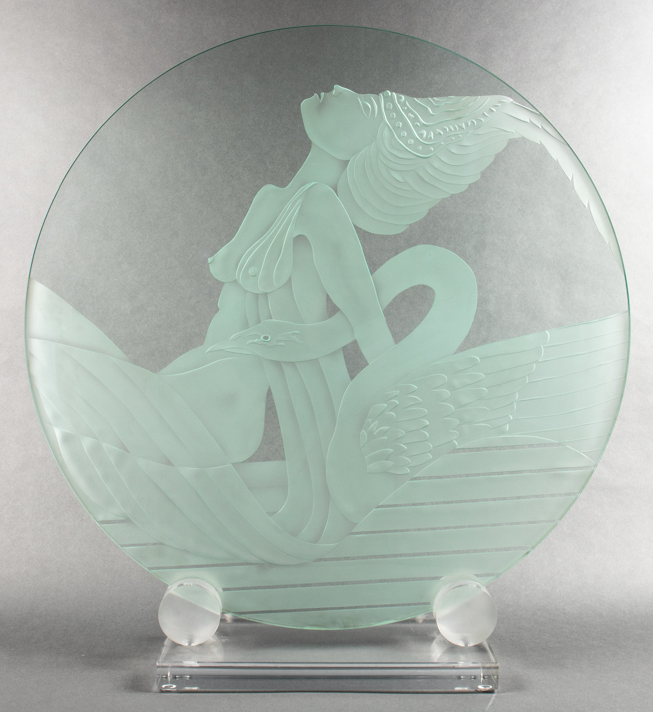 ART DECO REVIVAL ART GLASS