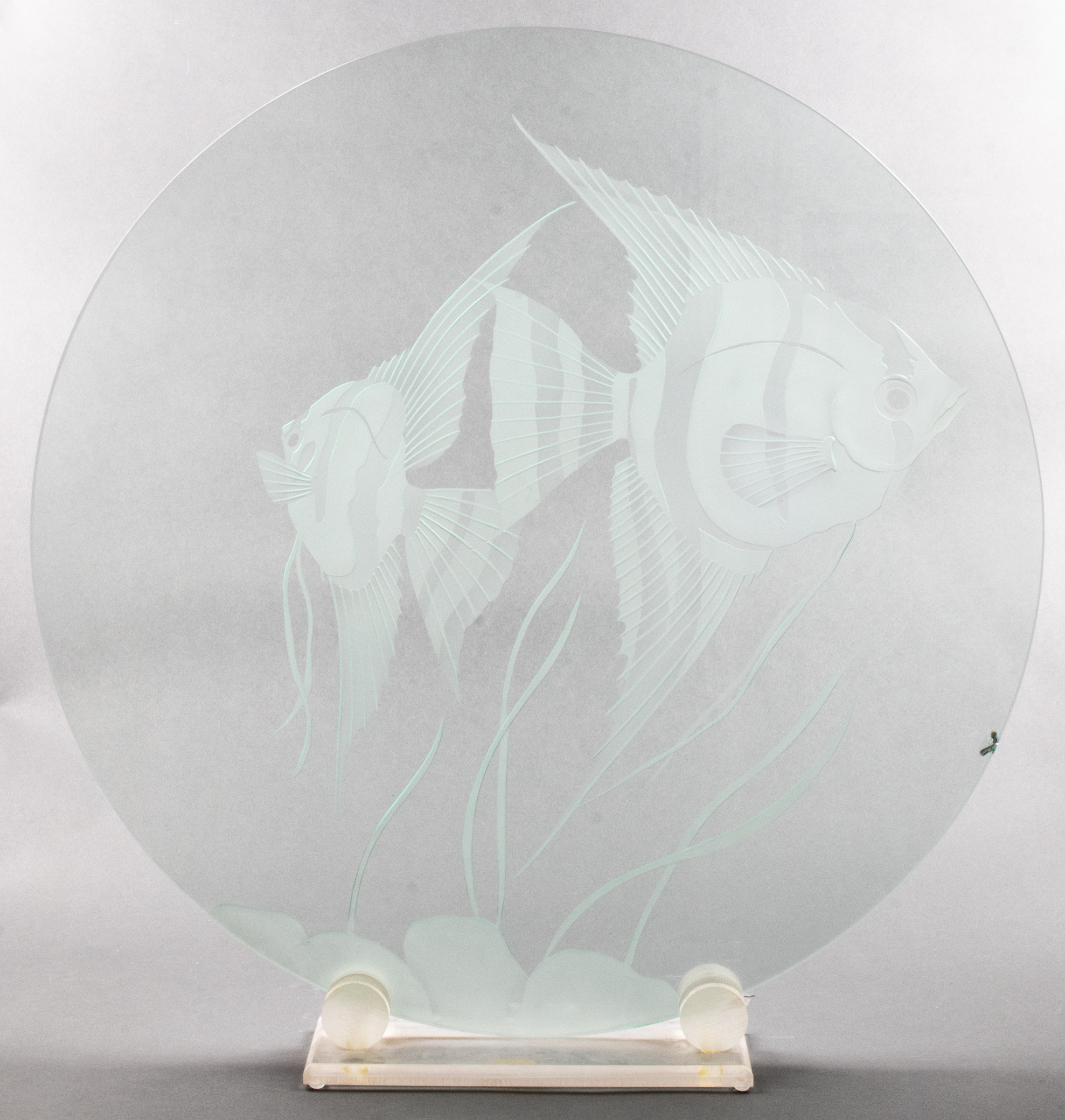ART DECO REVIVAL ART GLASS "FISH"