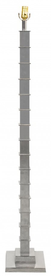ART DECO REVIVAL CHROME FLOOR
