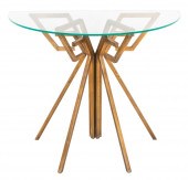 ART DECO REVIVAL GILT METAL CO