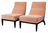 ART DECO REVIVAL SLIPPER CHAIR