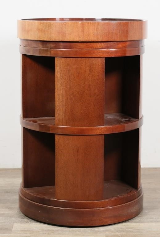ART DECO REVOLVING BOOKCASE