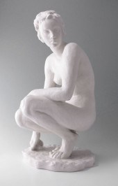 ART DECO ROSENTHAL NUDE FIGURE