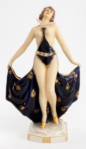 ART DECO ROYAL DUX BOHEMIA DAN