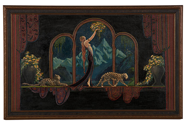 Art Deco Scene After Maxfield