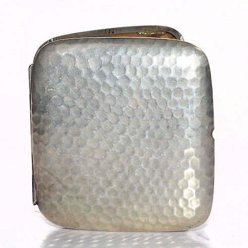 ART DECO SILVER CIGARETTE