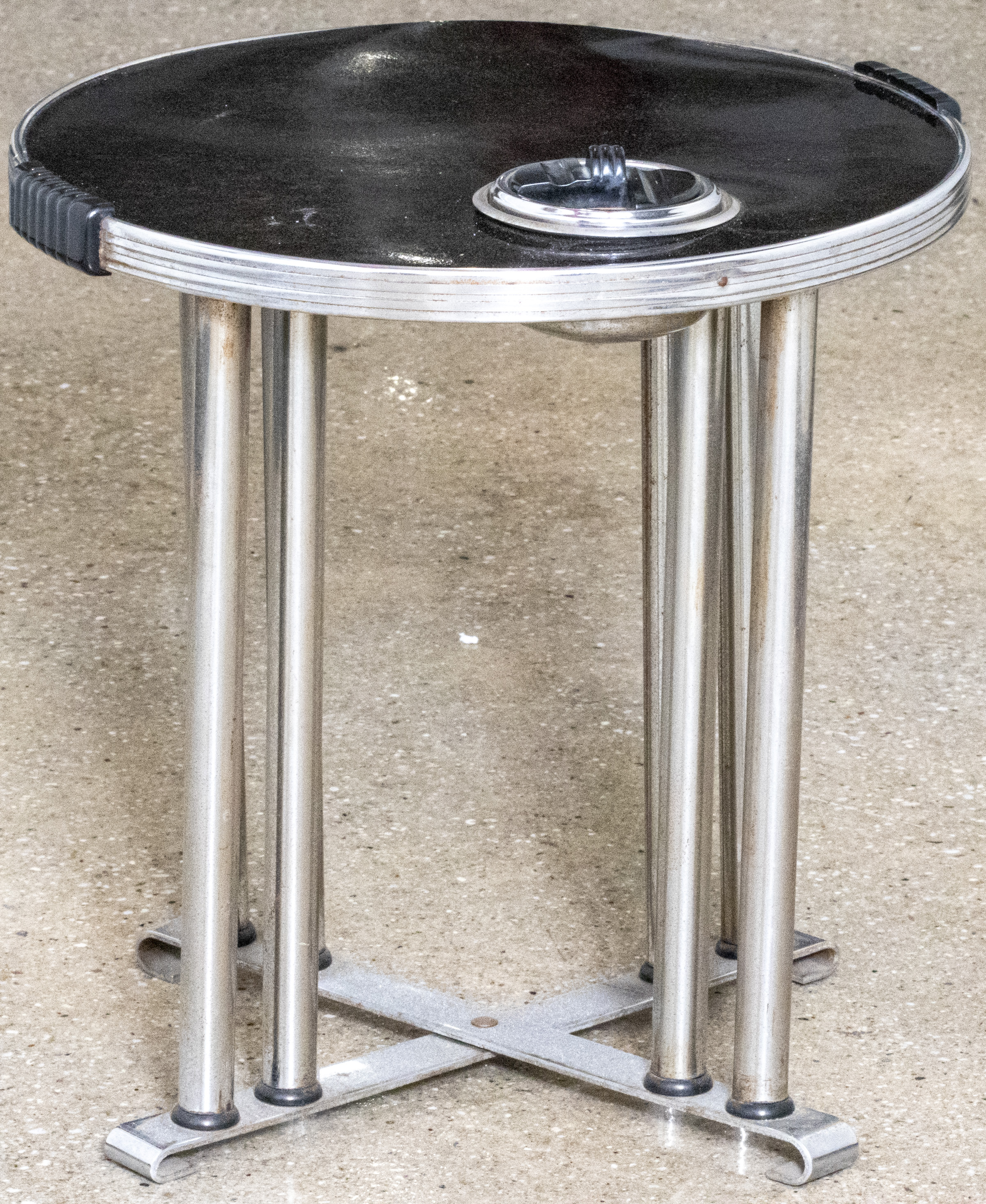 ART DECO SMOKER'S COCKTAIL TABLE