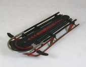 Art Deco "sno plane" sled desi