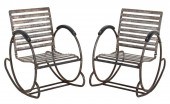 ART DECO STAINLESS STEEL ROCKI