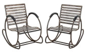 ART DECO STAINLESS STEEL ROCKI