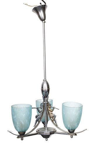 ART DECO STEEL &AMP; GLASS